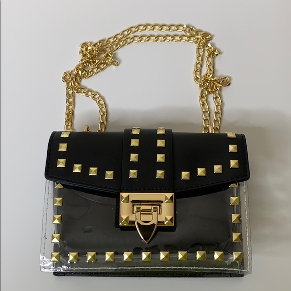 New Jelly Bag Stadium with gold studs with pouch - Picture 2 of 5